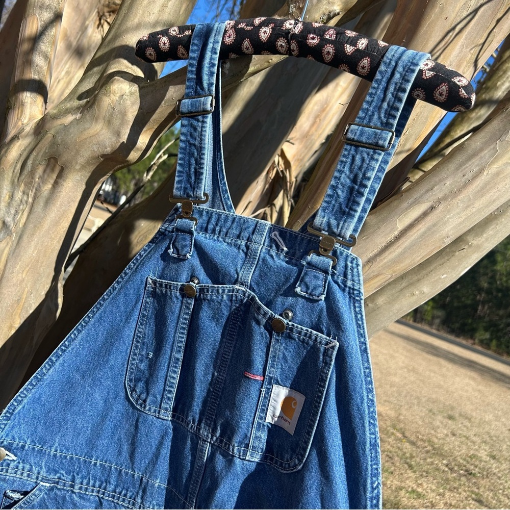 CARHARTT OVERALLS MENS SIZE 40x34 - Picture 3 of 6